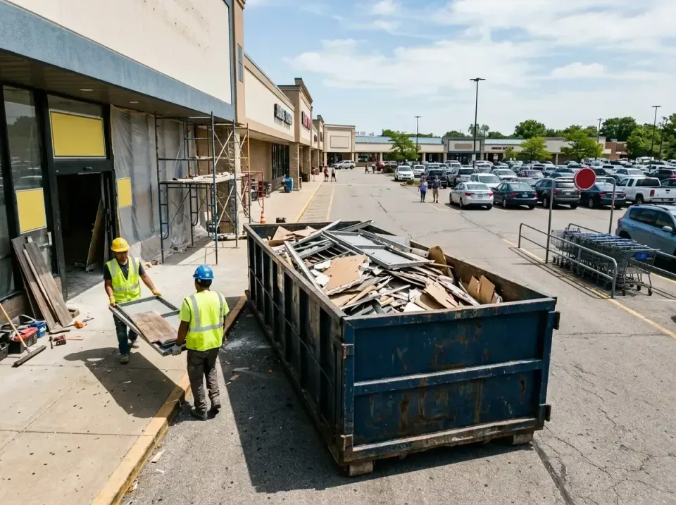 retail-store-renovation-debris-003 — frequently asked questions, Roll-off Dumpster Rentals in Saw Creek, PA